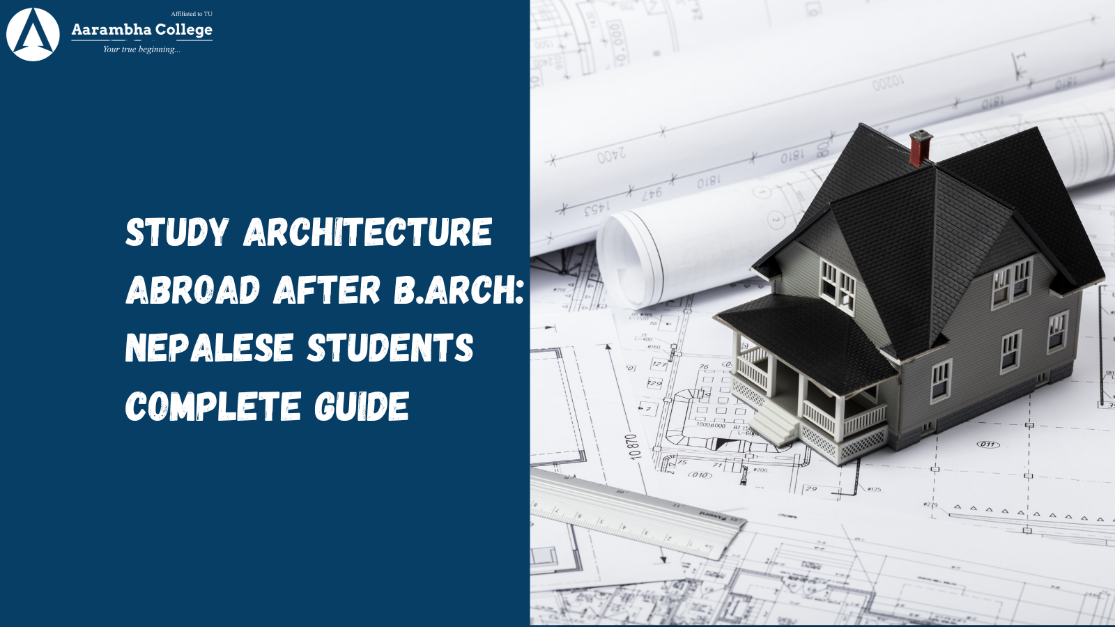 Studying Architecture Abroad After B.Arch Guide for Nepalese Students